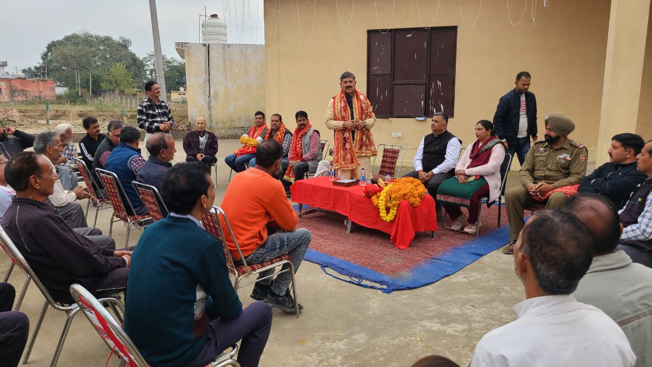 'Modi Govt. Schemes are enriching every class of Society : Jugal Kishore MP'
